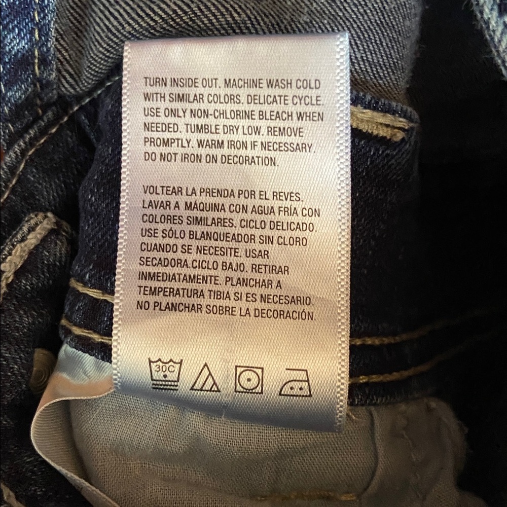 Wallflower Blue Denim Women Jeans Overalls Size Medium - Picture 9 of 16